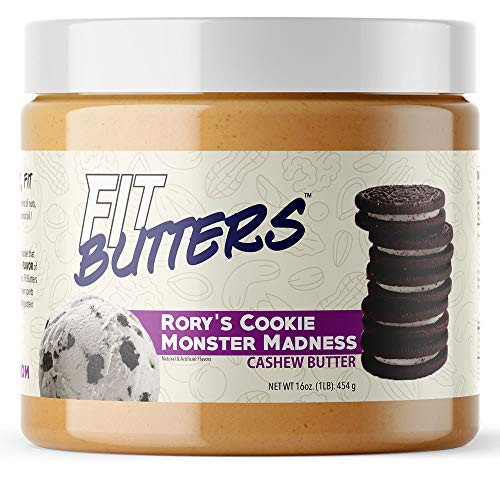 FIt Butters Rorys Cookie Monster Madness Cookies and Cream Cashew Butter FIt Butters Rorys Cookie Monster Madness Cookies and Cream Cashew Butter