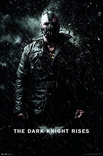 Trends International Dark Knight Rises Bane Rain Wall Poster, 22.375" x 34"