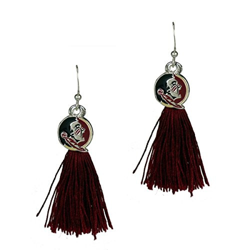 SANDOL Florida State Seminoles Tassel Earrings