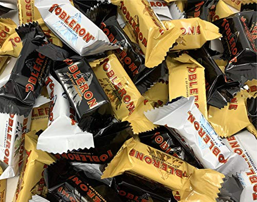 Sunny Island Toblerone Mini Candy Bars Assortment Individually Wrapped Bite Size Chocolate Bars Bulk - 2 Pound Pack Sunny Island Toblerone Mini Candy Bars Assortment Individually Wrapped Bite Size Chocolate Bars Bulk - 2 Pound Pack