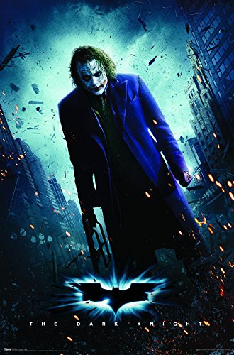 Trends International Dark Knight One Sheet Joker Wall Poster 22.375" x 34"