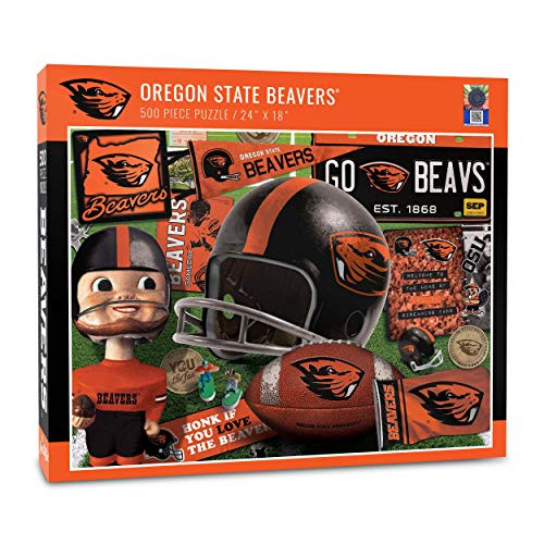 YouTheFan NCAA Oregon State Retro Series Puzzle - 500 Pieces Team Colors Large YouTheFan NCAA Oregon State Retro Series Puzzle - 500 Pieces Team Colors Large