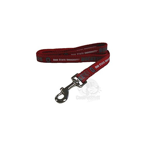 Ohio State Buckeyes Pet Reflective Nylon Leash - Small