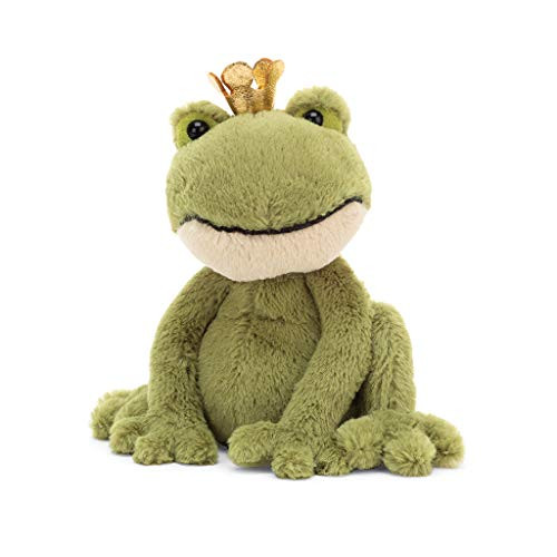 Jellycat Felipe Frog Prince Stuffed Animal Small 6 inches