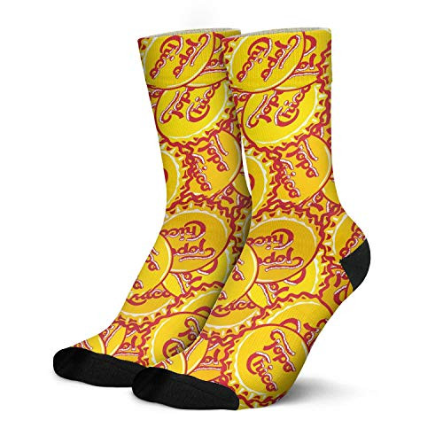 Mens Socks Topo-chico- Long Soft Breathable Athletic Crew Socks