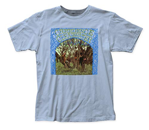 Impact Merchandising Creedence Clearwater Revival Debut Album Fitted Jersey tee  XL  Light Blue