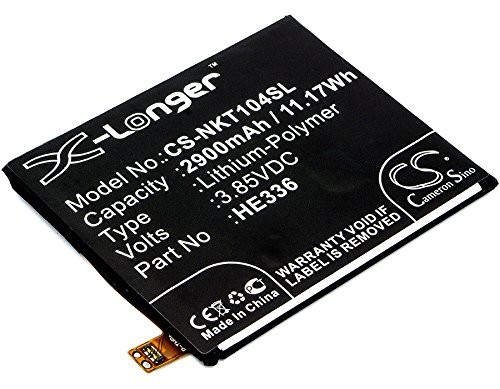 XSP 2900mAh Replacement Battery for Nokia 5 Dual SIM 5 Dual SIM TD-LTE 5 Dual SIM TD-LTE LATAM Part NO HE321 HE336 Parts Battery Batteries