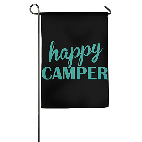 WWTBBJ-B Happy Camper Custom Garden Flag For Celebration