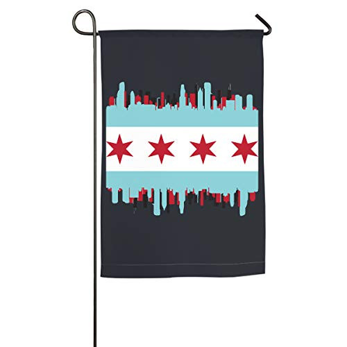 WWTBBJ-B Chicago Flag with City Fashion Decorative Flag for Celebration WWTBBJ-B Chicago Flag with City Fashion Decorative Flag for Celebration