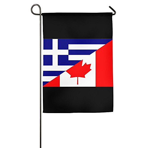 WWTBBJ-B Flag Of Greece And Canada Graphic Demonstration Flag For Celebration