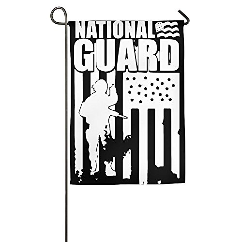 JJKKFG-H National Guard Patriotic Army American Flag - Garden Decorative Demonstration Party Flag