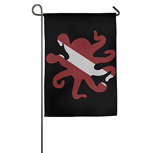 JJKKFG-H Octopus Shaped Scuba Dive Flag - Garden Decorative Demonstration Party Flag JJKKFG-H Octopus Shaped Scuba Dive Flag - Garden Decorative Demonstration Party Flag