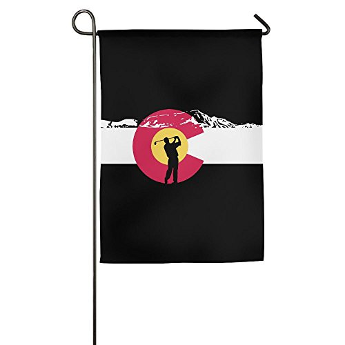 JJKKFG-H GOLFING COLORADO FLAG - Garden Decorative Demonstration Party Flag JJKKFG-H GOLFING COLORADO FLAG - Garden Decorative Demonstration Party Flag