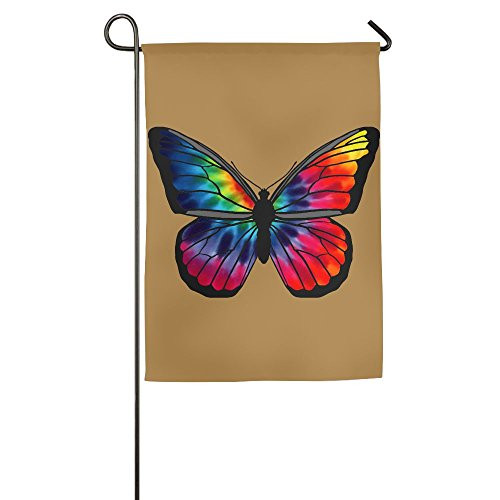 JJKKFG-H Tie Dye Butterfly - Garden Decorative Demonstration Party Flag JJKKFG-H Tie Dye Butterfly - Garden Decorative Demonstration Party Flag