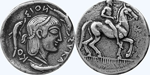 Golden Artifacts Percy Jackson Teen Gift Artemis Apollos Twin Sister Greek Coin Unique Gift Greek Mythology  PJ8-S