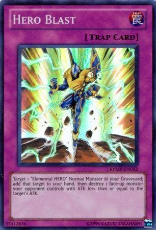 YU-GI-OH - Hero Blast -RYMP-EN032- - Ra Yellow Mega-Pack - Unlimited Edition - Super Rare