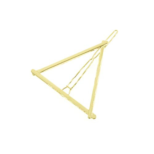 Sevenfly Minimalist Geometric Alloy Hairband Moon Circle WomenS Hair Accessories Triangle Hair Clip Metal Hairgrip Holder Barrette style 1