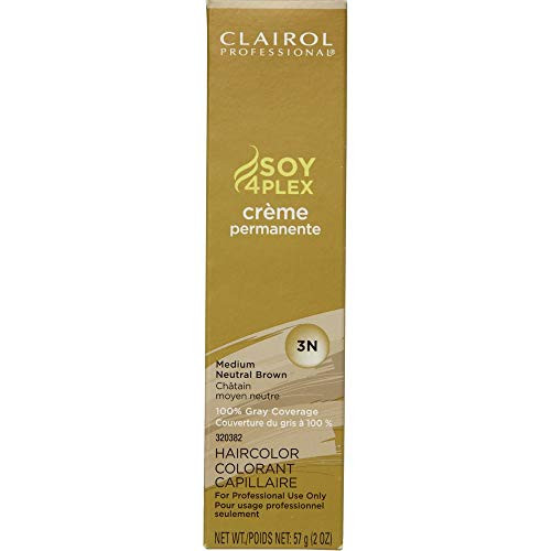 Clairol Professional Pro Creme 3N Medium Neutral Brown 2 Ounce