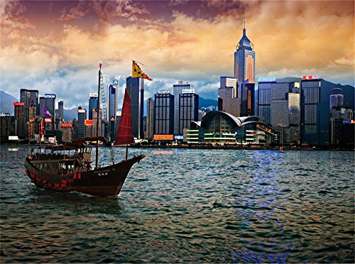 D-Toys Hong Kong 1000 Piece Asia Jigsaw Puzzle