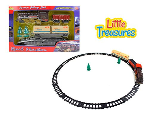 Little Treasures Sleek Rail Master Train Educational toy Play set Little Treasures Sleek Rail Master Train Educational toy Play set
