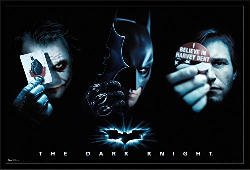 Trends International Dark Knight 3 Way Wall Poster 22.375" x 34"