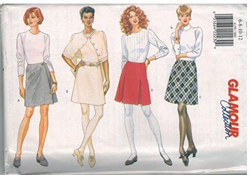 4159 Uncut Butterick Misses Sewing Pattern A Line Skirt Glamour Collection Size 14 16 18