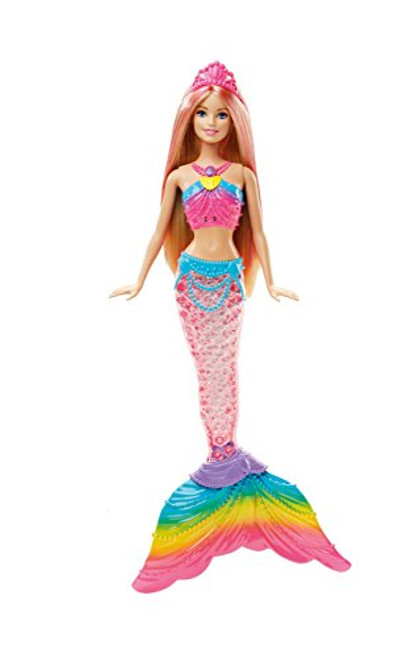 Barbie Dreamtopia Rainbow Lights Mermaid Doll, Blonde Barbie Dreamtopia Rainbow Lights Mermaid Doll, Blonde