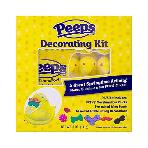 The Peeps Marshmallow Chicks Decorating Kit 5 Ounce Easter Gift