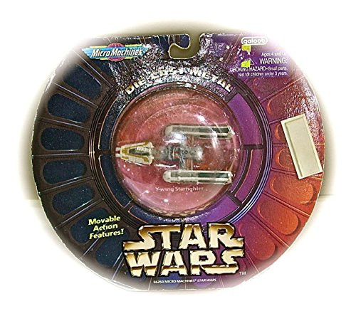 Micro Machines Star Wars Y-wing Starfighter Die-Cast Metal Vehicle