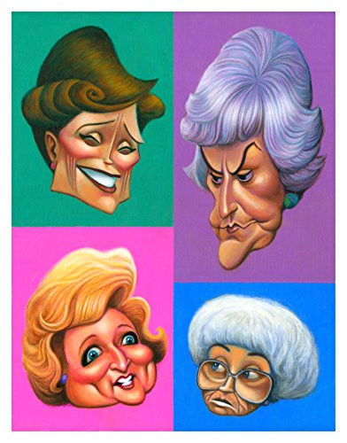 A Tribute To The Golden Girls Poster 11" by 14"