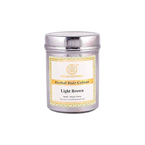 Khadi Herbal Light Brown Henna Hair Color - 150 ml