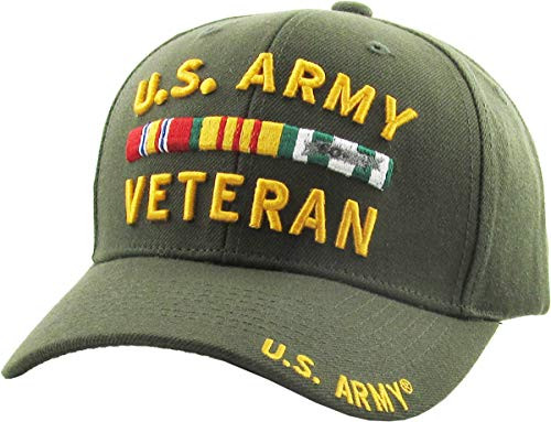 KBARMY-013 OLV US Army Officially Licensed Baseball Cap Military Vintage Adjustable Hat