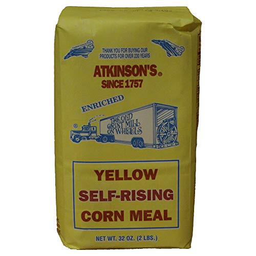 Atkinsons -Yellow Self-rising Corn Meal 2 lbs.-