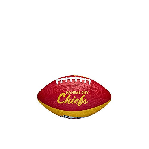 Wilson NFL Mini Team Retro Football-Kansas City Brown
