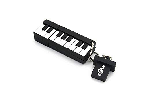 16GB  and  32GB Music Piano Instrument Model USB Flash Drive Memory Stick U Disk 2.0 Flash Drive Pen Drive Memory Stick Storage Cool Thumb Drive U Disk Gift -16GB-