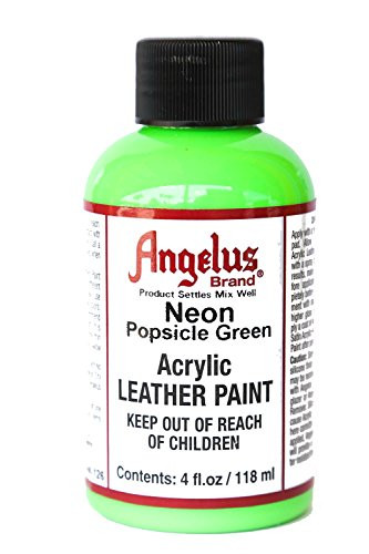Angelus 4oz Neon Paint -Popsicle Green-