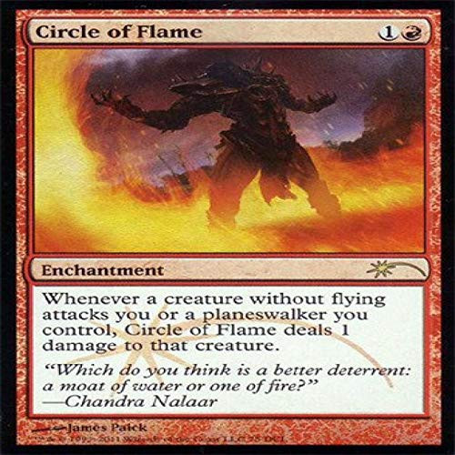 Magic The Gathering - Circle of Flame - Unique  and  Misc. Promos - Foil