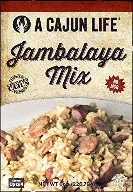 A Cajun Life Original Jambalaya Seasoning Certified Authentic Cajun Jambalaya Rice Mix 8 Oz. -2 pack- A Cajun Life Original Jambalaya Seasoning Certified Authentic Cajun Jambalaya Rice Mix 8 Oz. -2 pack-