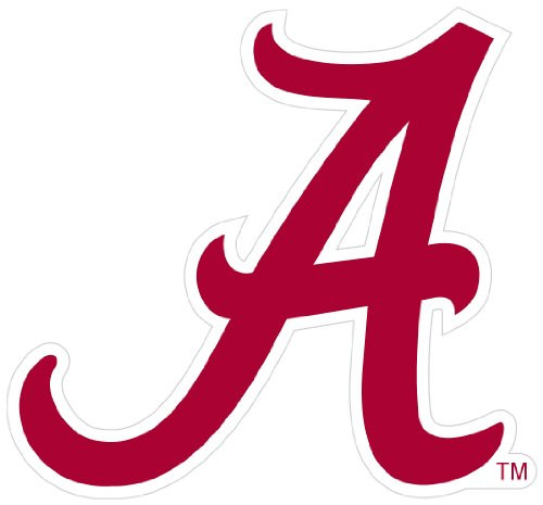 NCAA Siskiyou Sports Fan Shop Alabama Crimson Tide Logo Magnets 8 inch sheet Team Color NCAA Siskiyou Sports Fan Shop Alabama Crimson Tide Logo Magnets 8 inch sheet Team Color