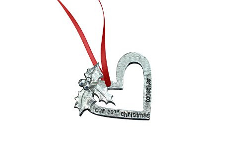 20th Anniversary Christmas Tree Ornament - Reads Our 20th Christmas Together