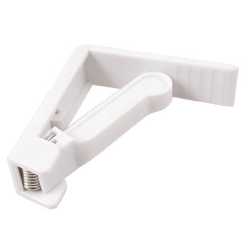 Yonger 4 X Plastic Table Cloth Cover Holder Spring Loaded Tablecloth Clamp Clips White