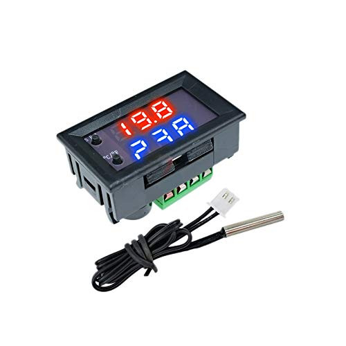 NINGWANG Thermostat Digital Temperature Humidity Controller with LCD Display 12V Thermal Regulator Thermocouple