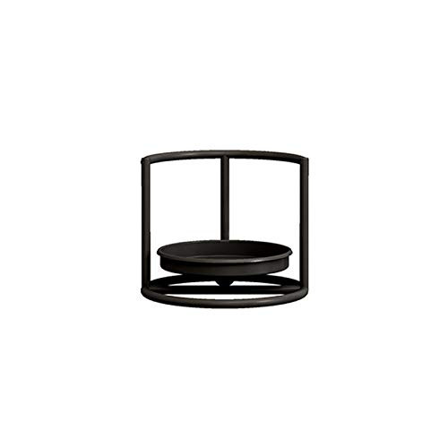 YOUWU Metal Candle HoldersNordic Style Wrought Iron Circle Geometric Candle Sconce Holder Candlestick Holder Rack Desktop for Wedding Home Decor