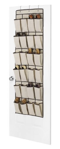 Whitmor 24 Pocket Over the Door Shoe Bag
