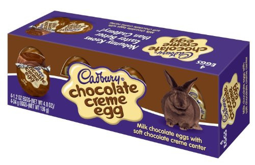 Cadbury Easter Milk Chocolate Creme Egg 4-count