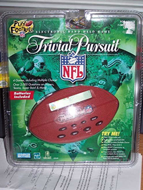 Trivial Pursuit NFL Handheld Game