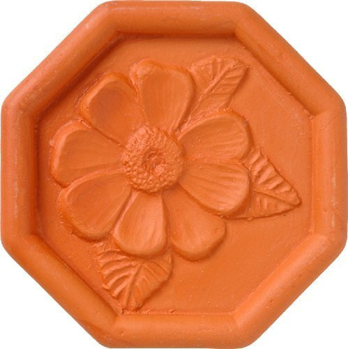 JBK Daisy Terra Cotta Brown Sugar Saver Color Daisy Home  and  Kitchen