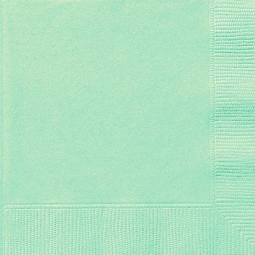 Mint Beverage Napkins 20ct