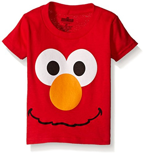 Sesame Street Little Boys Toddler Short Sleeve T-Shirt Red 2T Sesame Street Little Boys Toddler Short Sleeve T-Shirt Red 2T