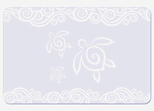 Welcome to the Islands Island Heritage Hawaiian Translucent Placemat -Honu Swirl-